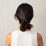 Sidenscrunchie svart