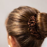 Sidenscrunchie espresso