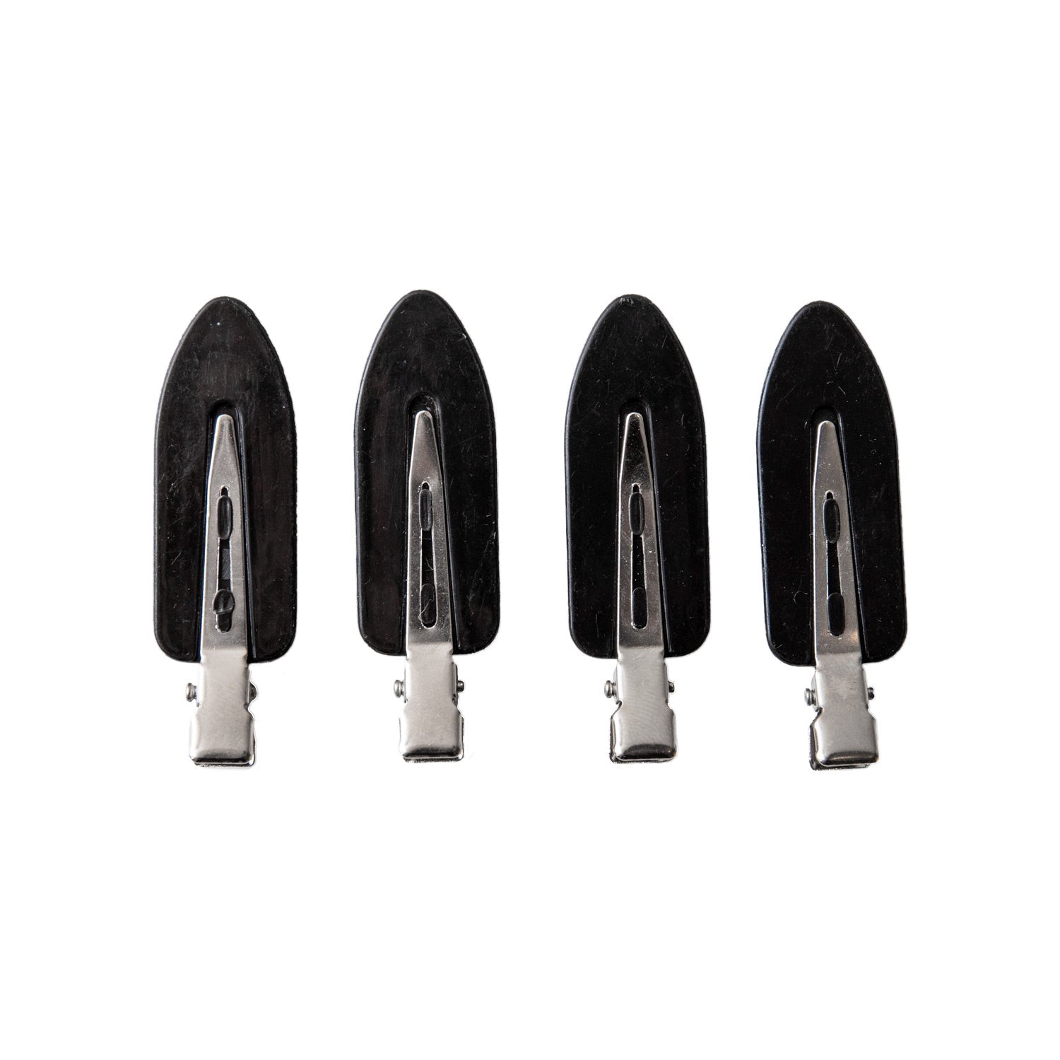 Makeup hair clips 4-pack svart produktbild