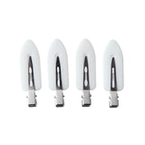 Makeup hair clips 4-pack vit produktbild