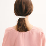 Metallbarrette silver