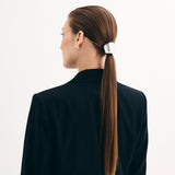 Ponytail cuff silver