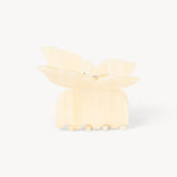 Hair claw butterfly off-white