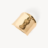 Ponytail cuff guld