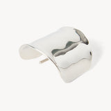 Ponytail cuff silver