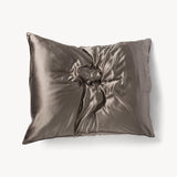 Silk pillowcase dark grey