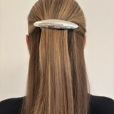 Metallbarrette silver