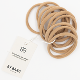 ByBarb Circular Collection Blonde hårsnodd 10-pack