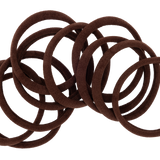 ByBarb Circular Collection Brunette hårsnodd 10-pack
