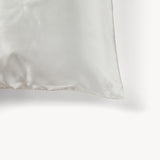 Silk pillowcase white