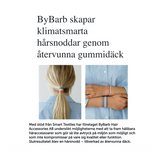 ByBarb Circular Collection Randig hårsnodd 8-pack