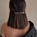 Hårspänne tortoise sköldpadda mörk ljus Kay exempel frisyr uppsättning brunett