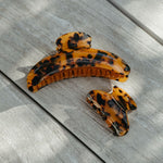 hårklämma mörk sköldpadda nelly faye stor liten