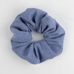 Scrunchie i denim jeans blå produktbild