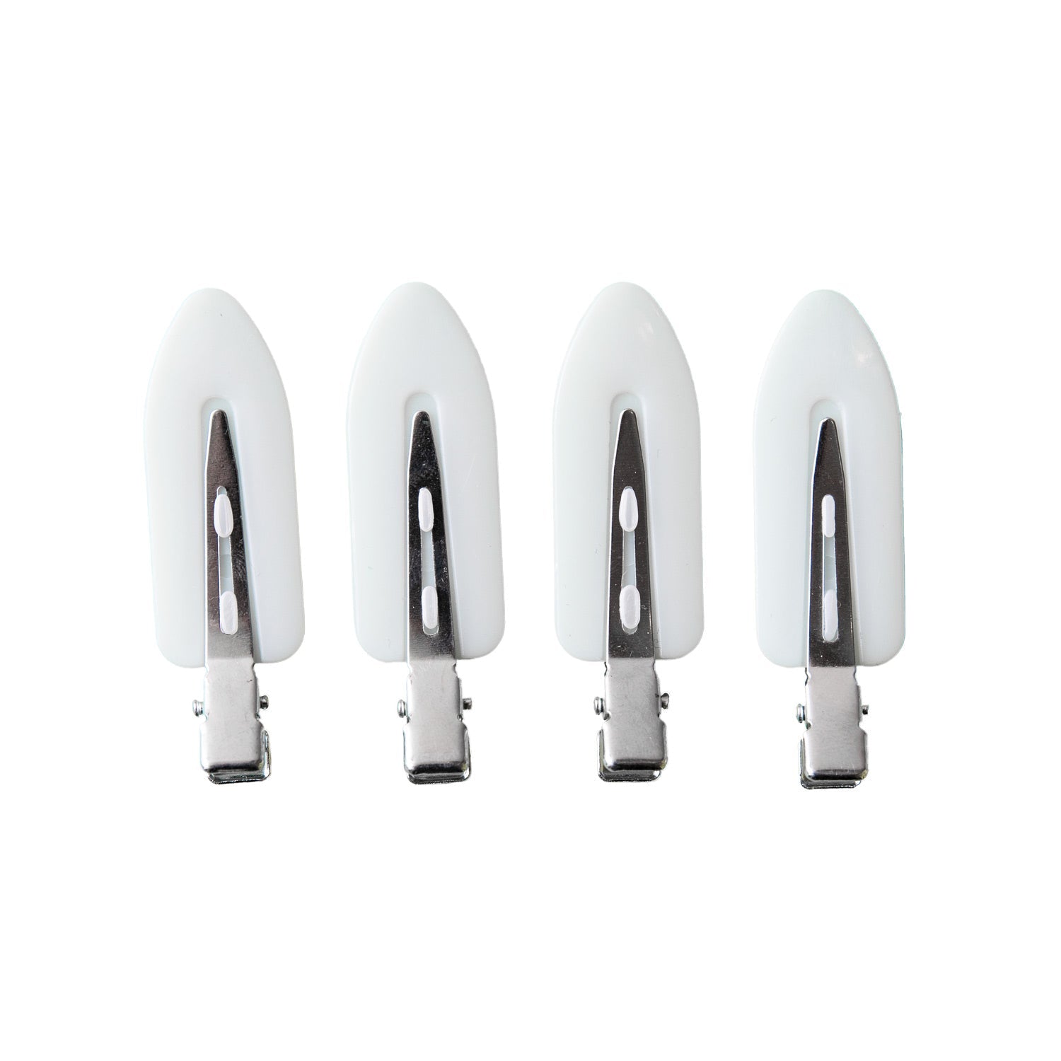 Makeup hair clips 4-pack vit produktbild